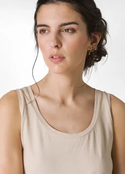 Discount Top Comfort In Jersey Beige Donna Top & T-Shirts
