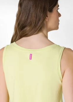 Best Top Comfort In Jersey Giallo Donna Top & T-Shirts