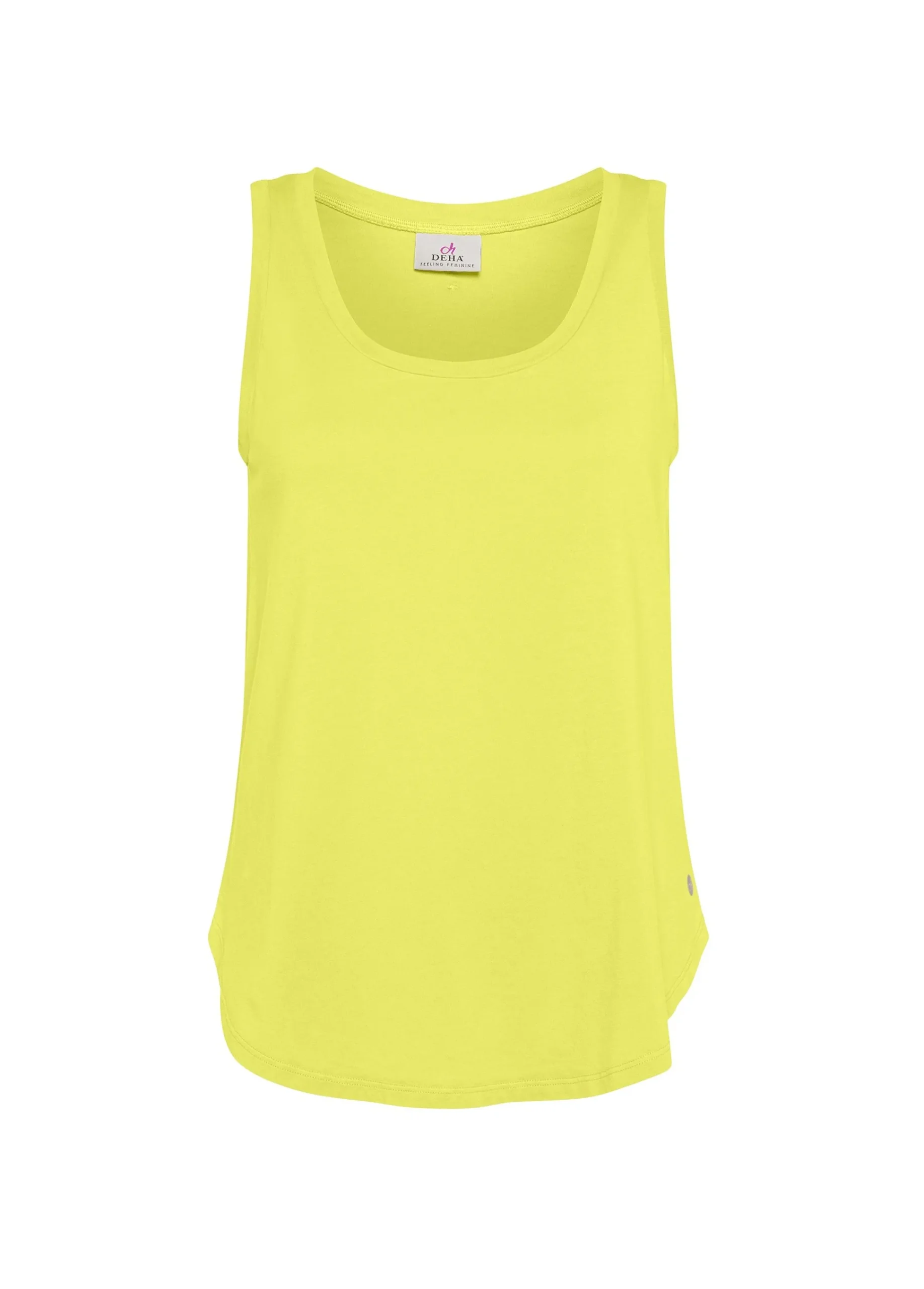 Best Top Comfort In Jersey Giallo Donna Top & T-Shirts
