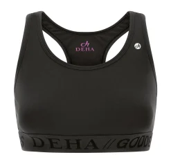 New Top Vogatore Jersey Stretch Nero Donna Canotte E Reggiseni Sportivi