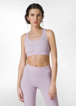 Shop Top Vogatore Jersey Stretch Viola Donna Canotte E Reggiseni Sportivi