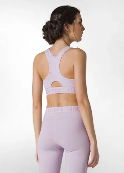 Shop Top Vogatore Jersey Stretch Viola Donna Canotte E Reggiseni Sportivi