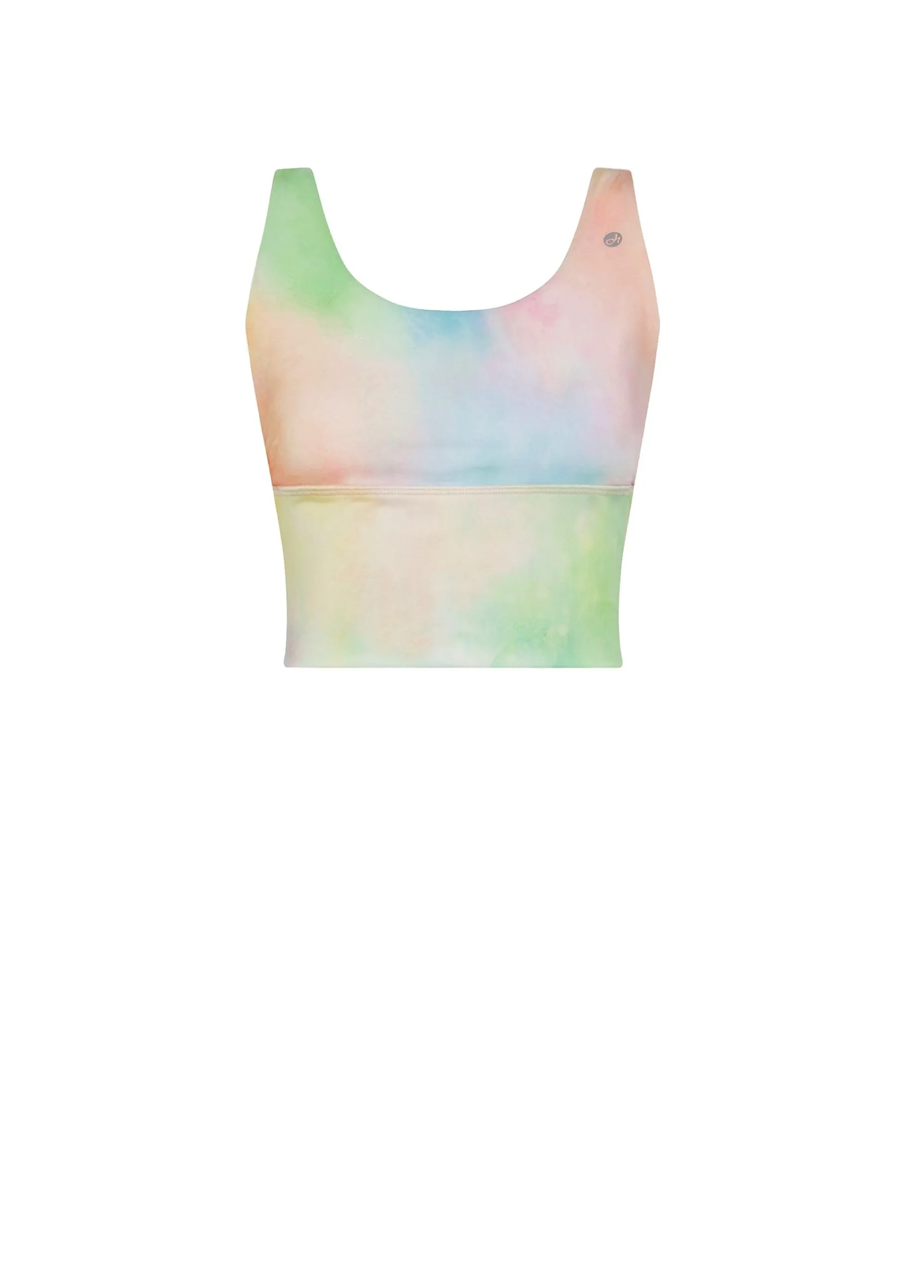 Online Top Yoga In Microfibra Riciclata Stampata Other Donna Canotte E Reggiseni Sportivi