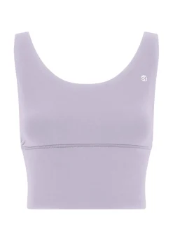 Best Top Yoga In Microfibra Riciclata Viola Donna Canotte E Reggiseni Sportivi