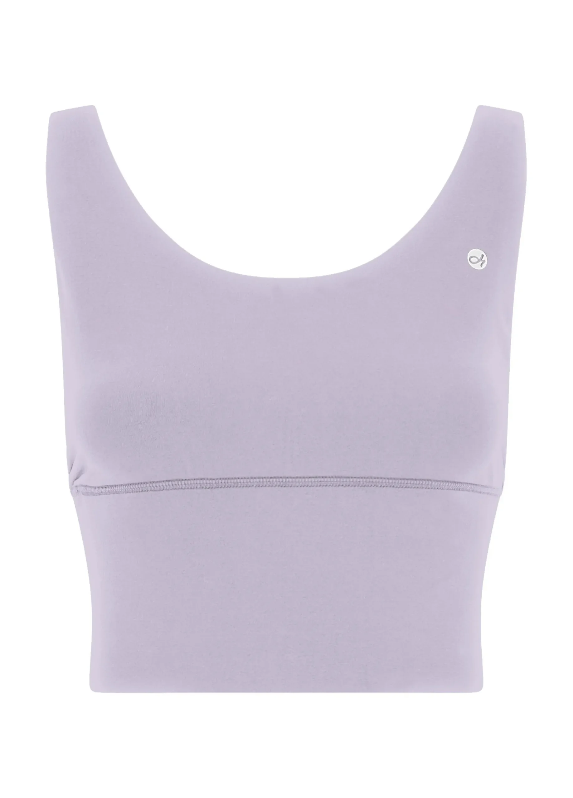 Best Top Yoga In Microfibra Riciclata Viola Donna Canotte E Reggiseni Sportivi