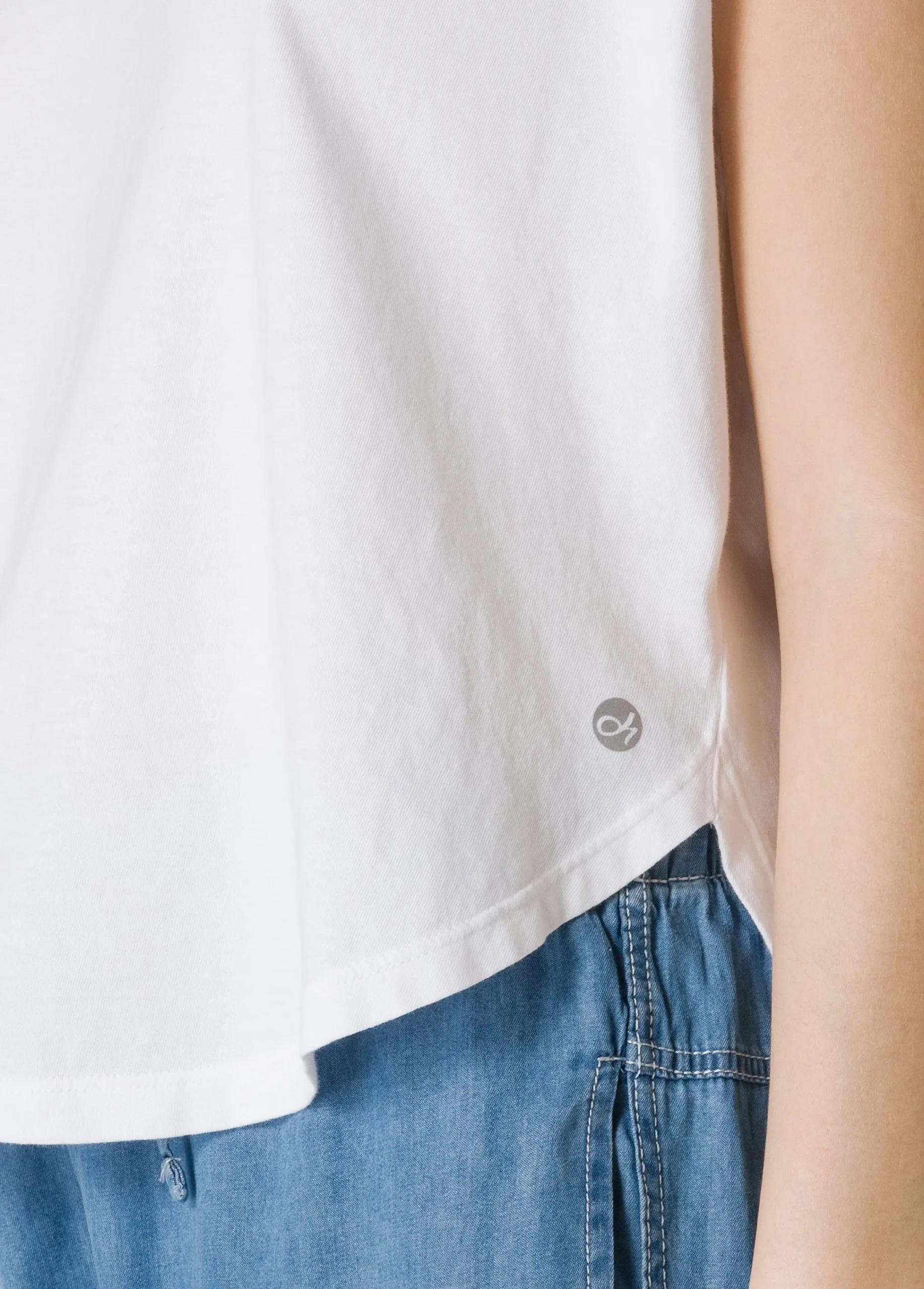Best Sale T-Shirt Ampia Bianco Donna Top & T-Shirts