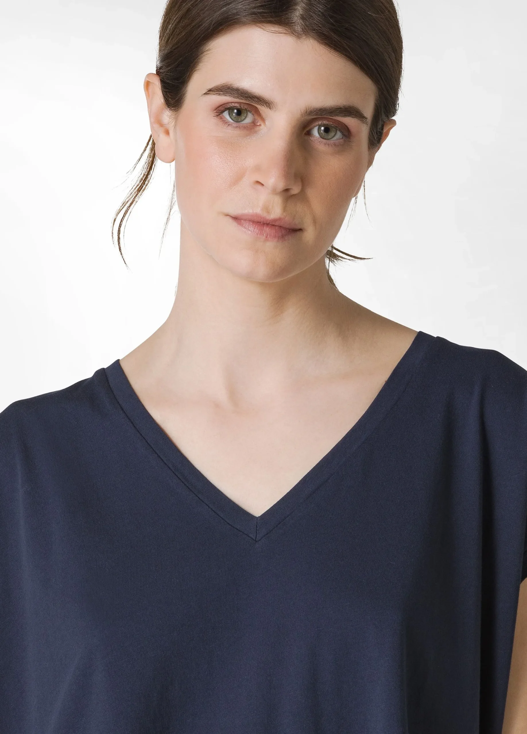 Best Sale T-Shirt Ampia Blu Donna Top & T-Shirts