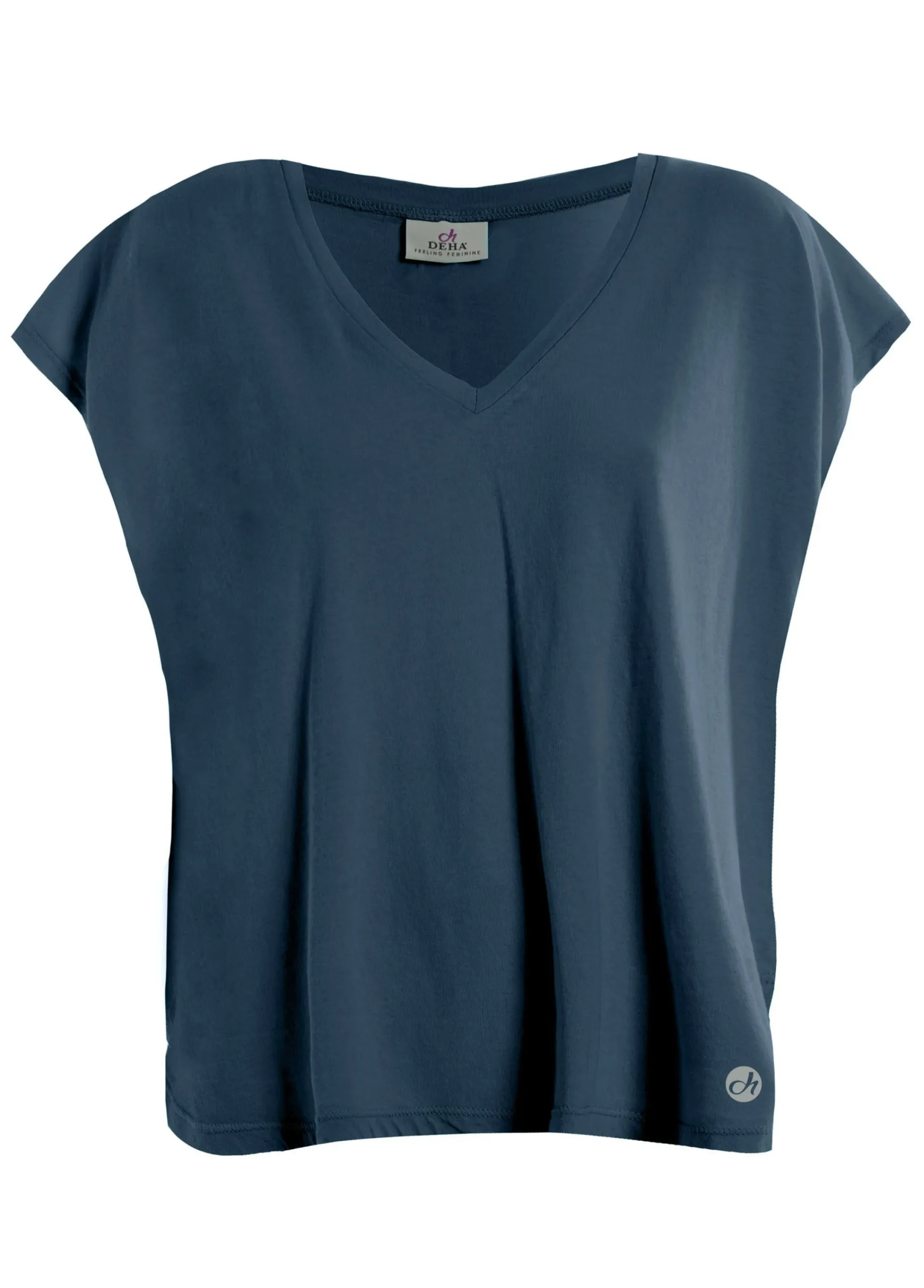 Best Sale T-Shirt Ampia Blu Donna Top & T-Shirts