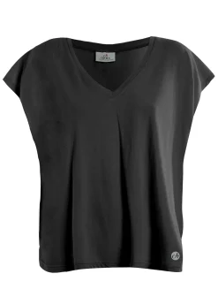 Online T-Shirt Ampia Nero Donna Top & T-Shirts