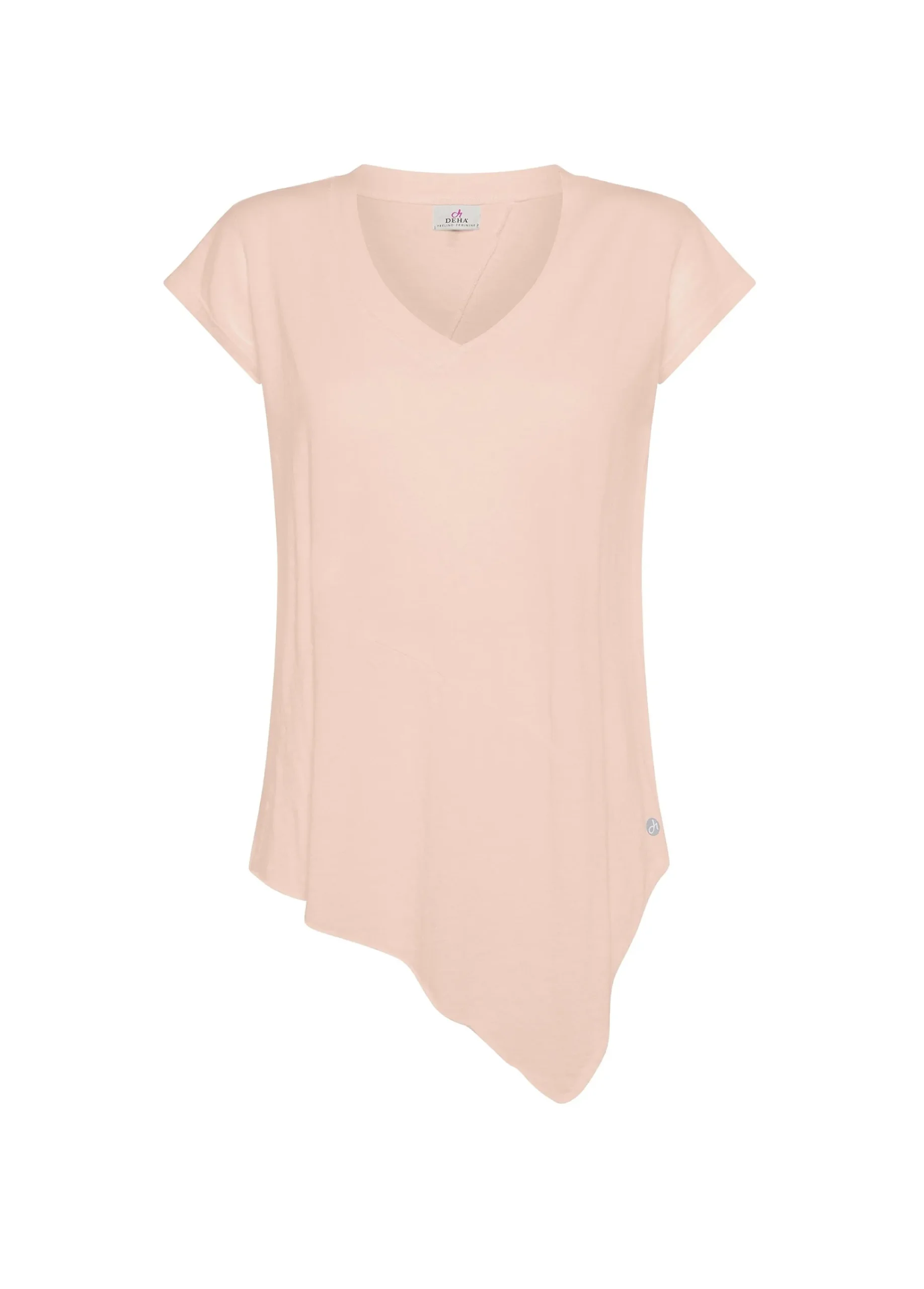 Hot T-Shirt Fiammata Effetto Vintage Rosa Donna Top & T-Shirts