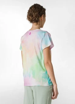 Shop T-Shirt Leggera Stampa Fade Away Con Grafica Other Donna Top & T-Shirts