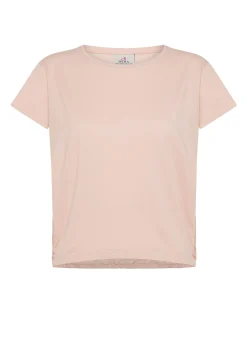 Flash Sale T-Shirt Misto Seta Rosa Donna Camicie & Bluse