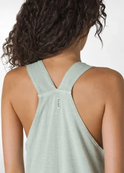 Clearance Tuta Intera Effetto Vintage Verde Donna Vestiti, Gonne E Tute